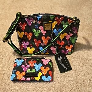 Mickey Balloon Head Dooney & Bourke Purse & Wallet-Special Release!!